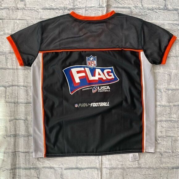 Cincinnati Bengals youth XL boys reversible pullover flag football jersey - Picture 6 of 6